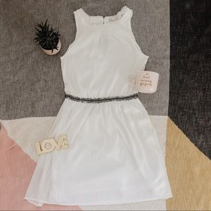 Zara white dress